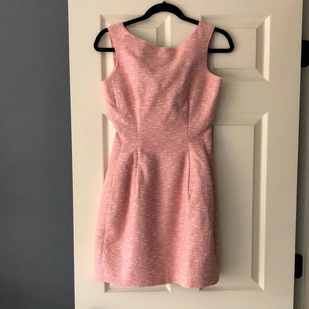 Mini Tweed Tulip Dress